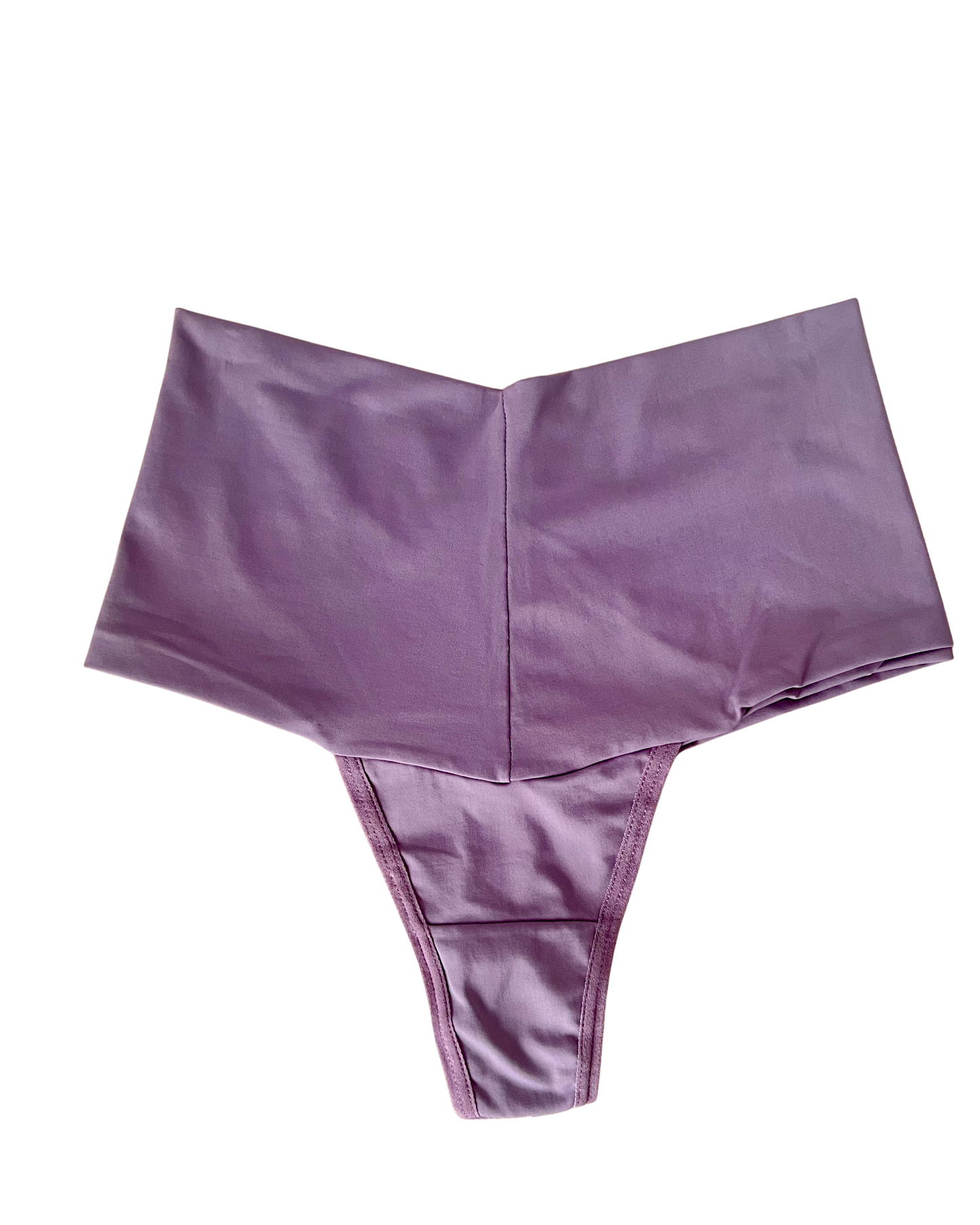Seamless Microfiber High-Waist Thong