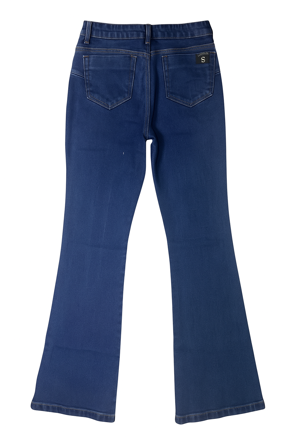 High-Waist Flare Jeans