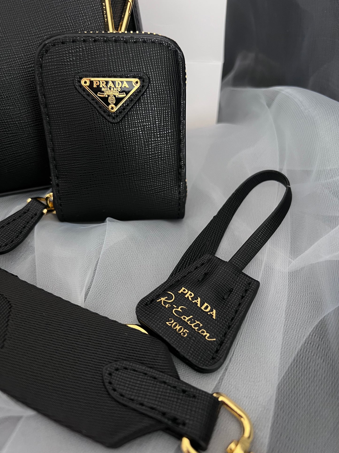 Prada Shoulder Bag Set