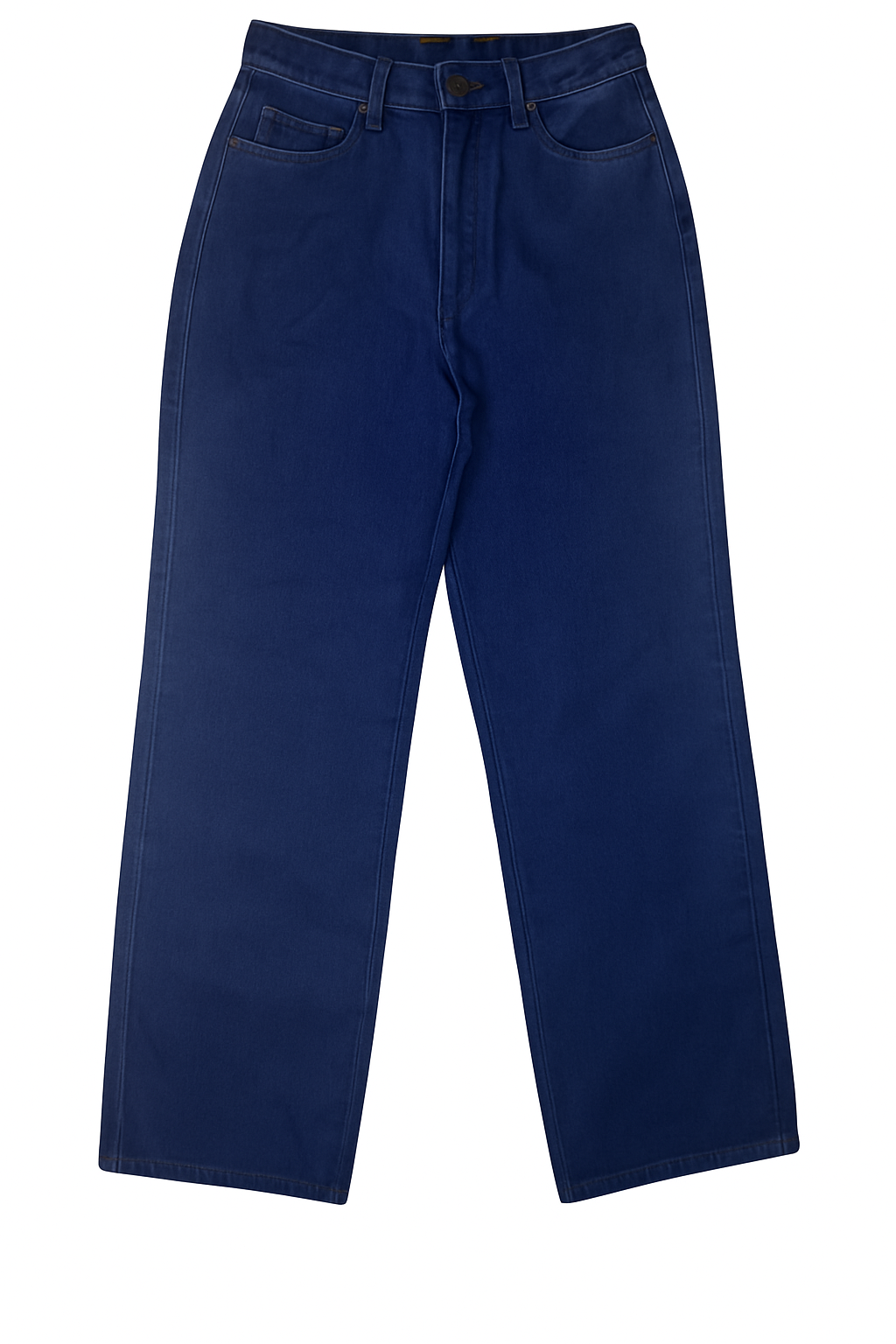 Stone High-Waist Wide-Leg Jeans