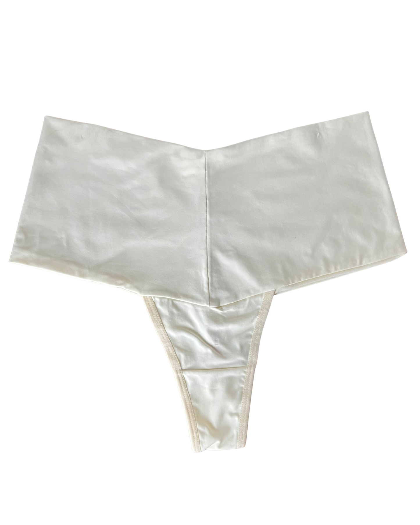 Seamless Microfiber High-Waist Thong