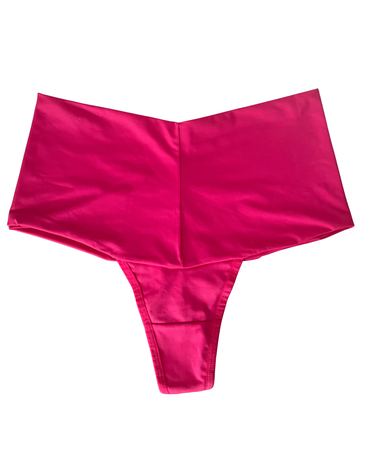 Seamless Microfiber High-Waist Thong