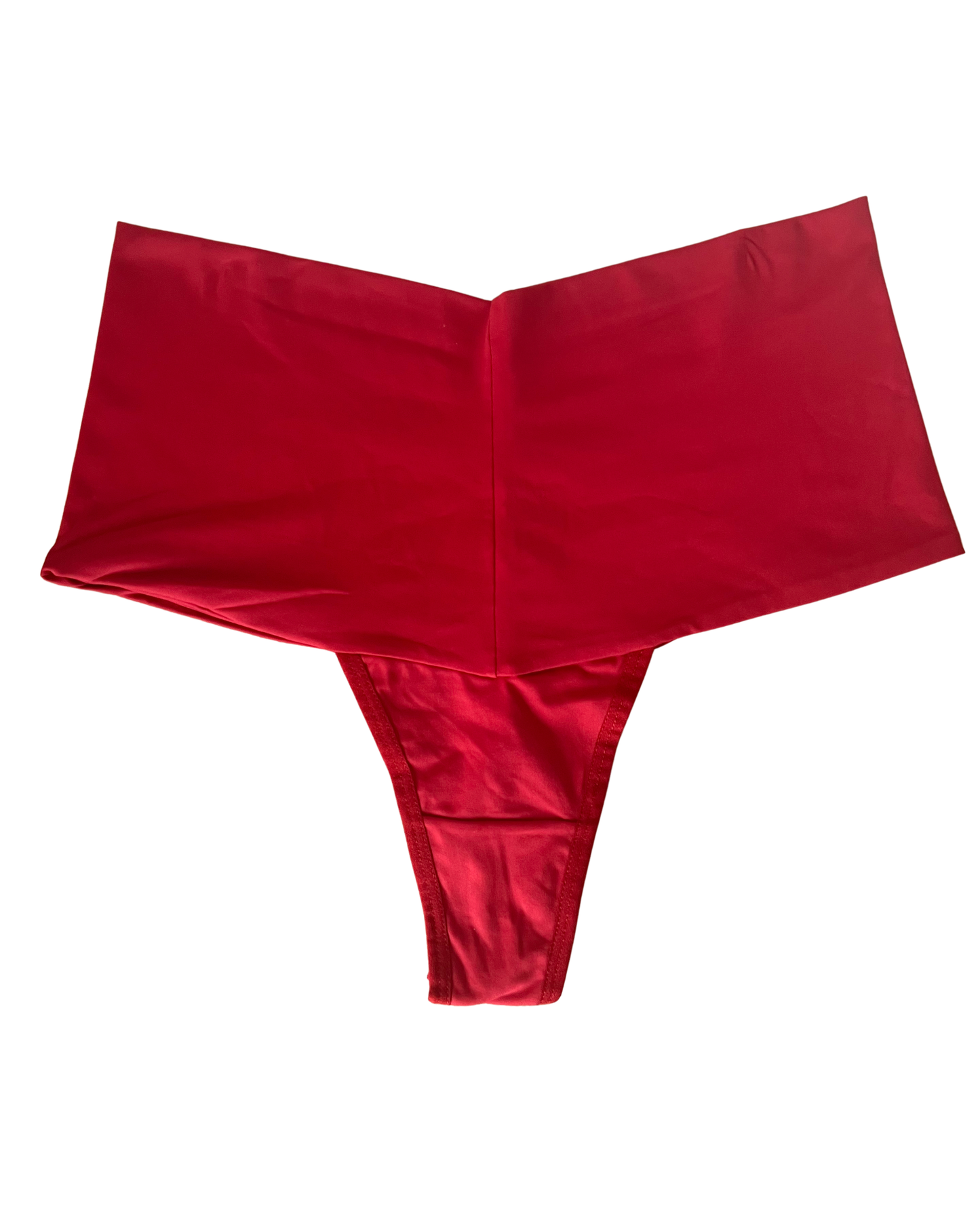 Seamless Microfiber High-Waist Thong