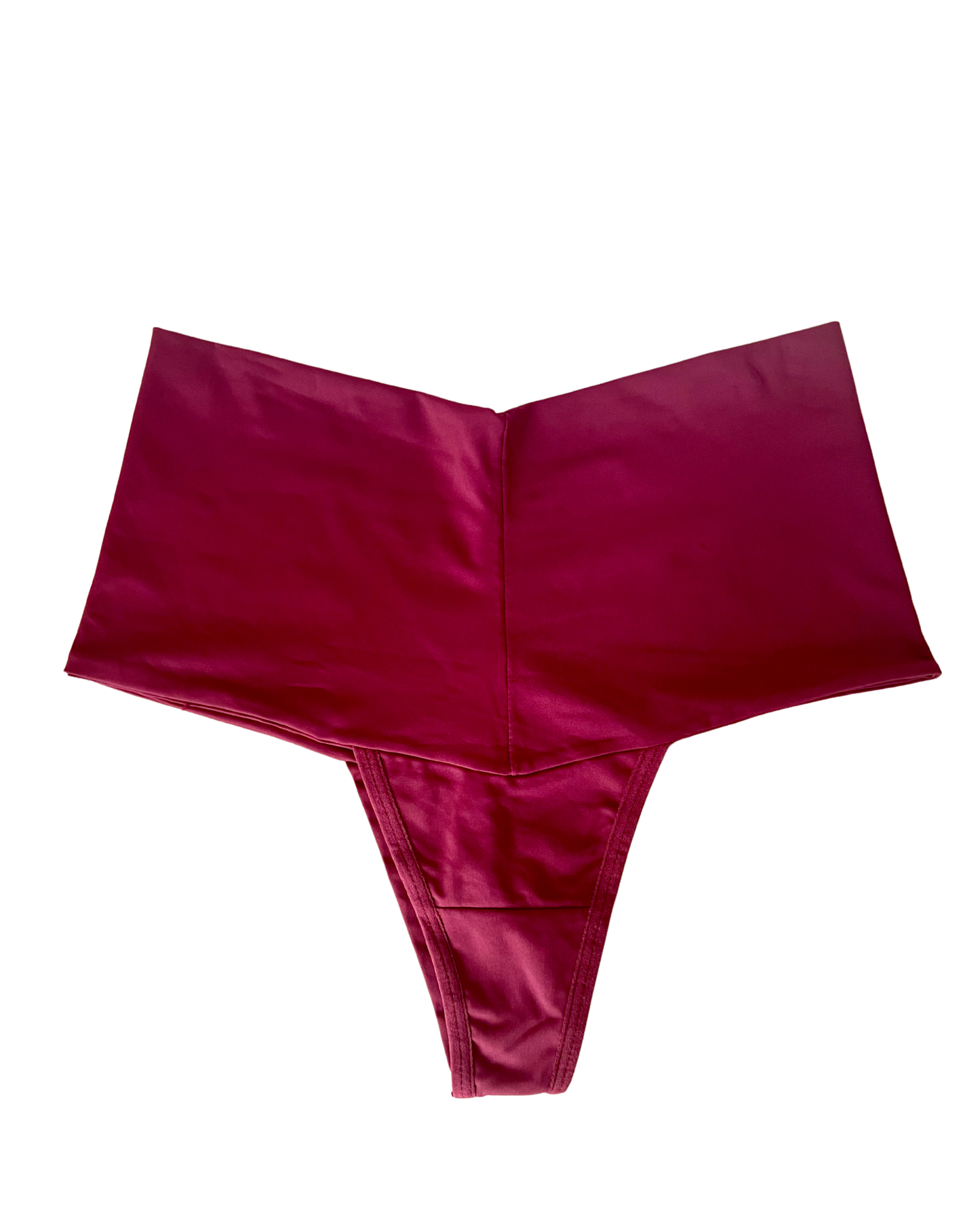 Seamless Microfiber High-Waist Thong
