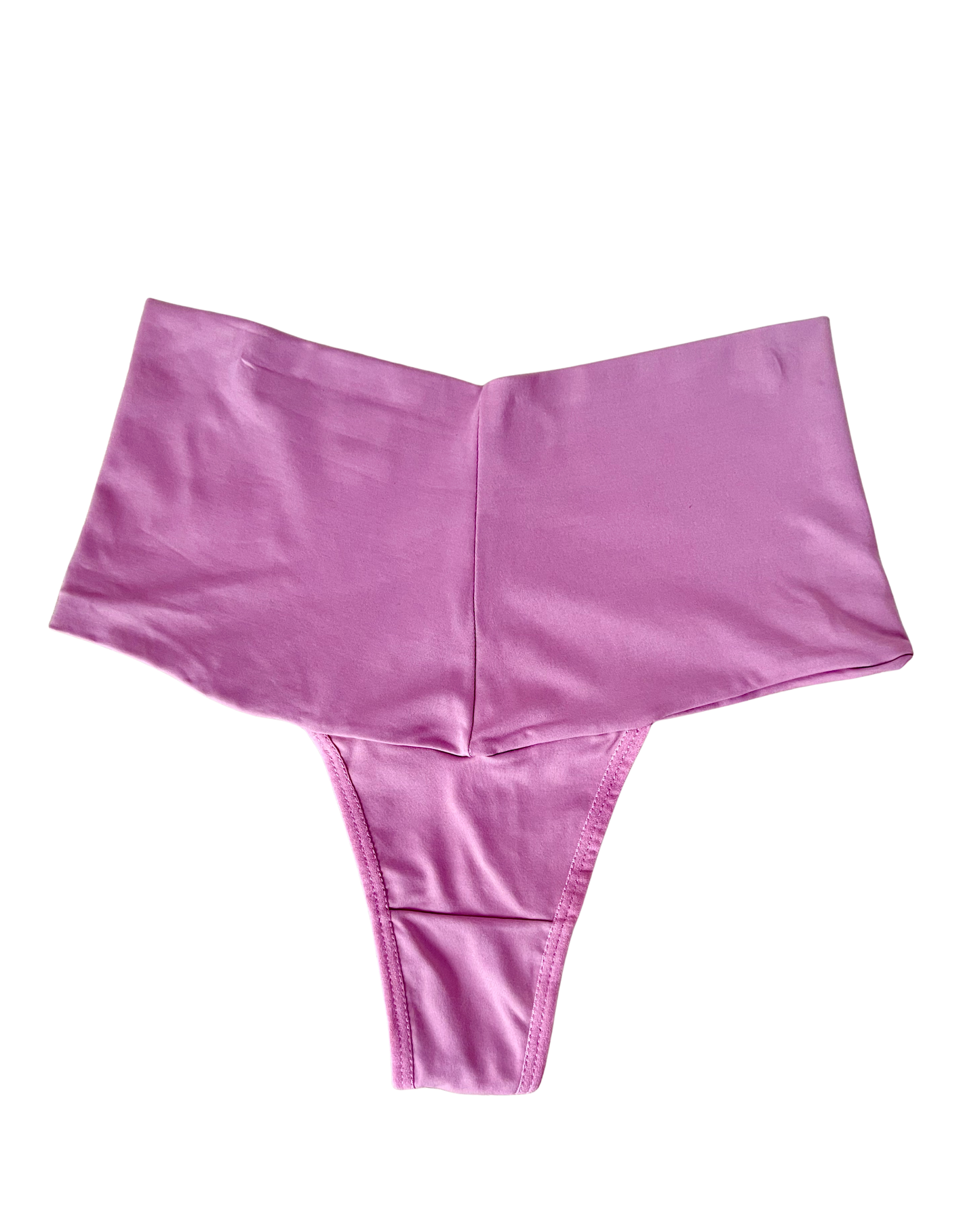 Seamless Microfiber High-Waist Thong